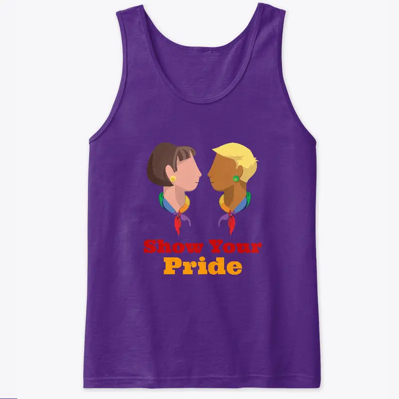 Show Your Pride - Lesbian Couple