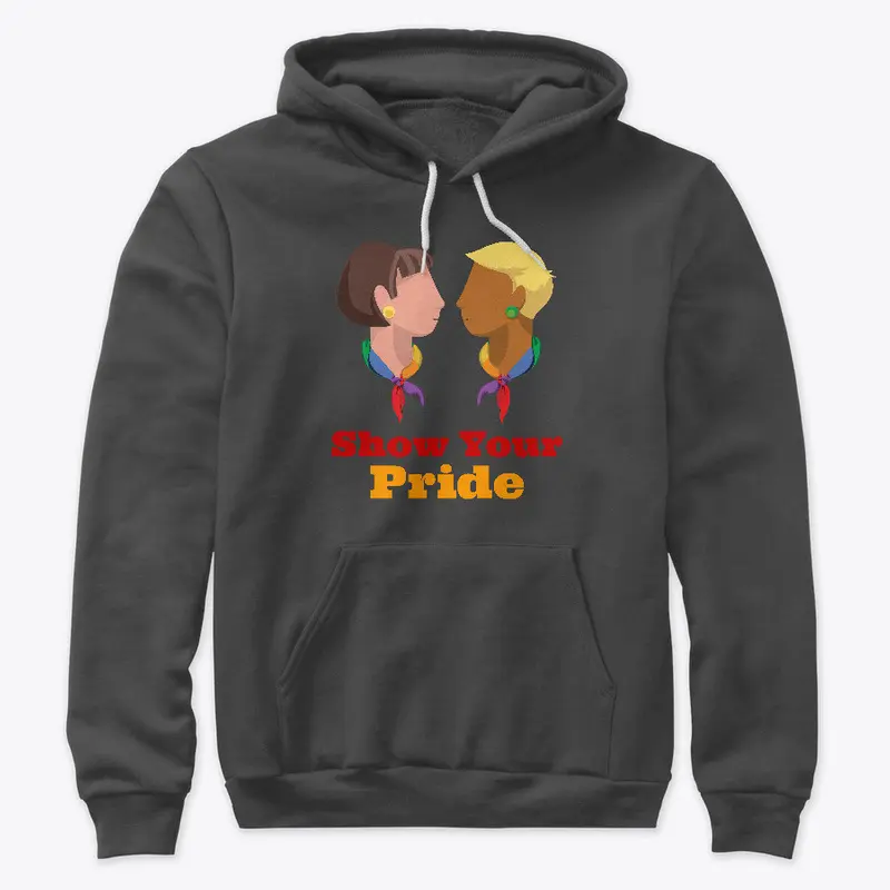 Show Your Pride - Lesbian Couple