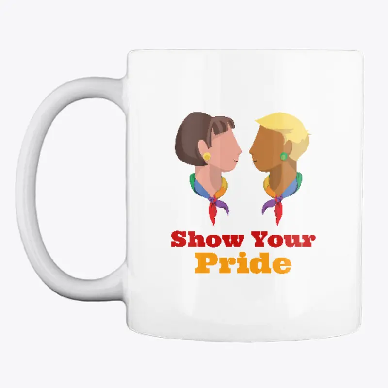 Show Your Pride - Lesbian Couple