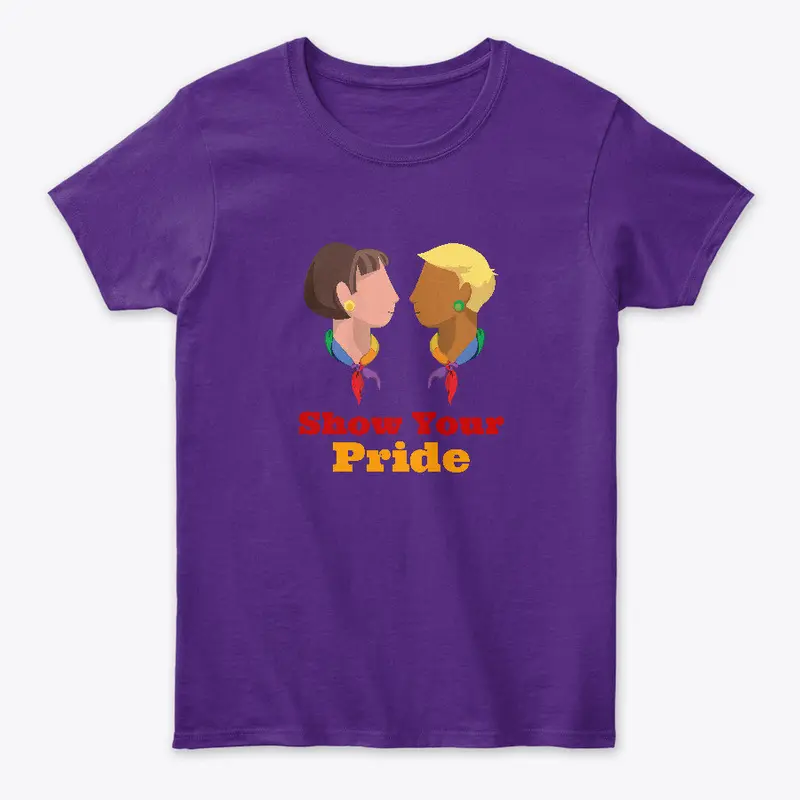 Show Your Pride - Lesbian Couple