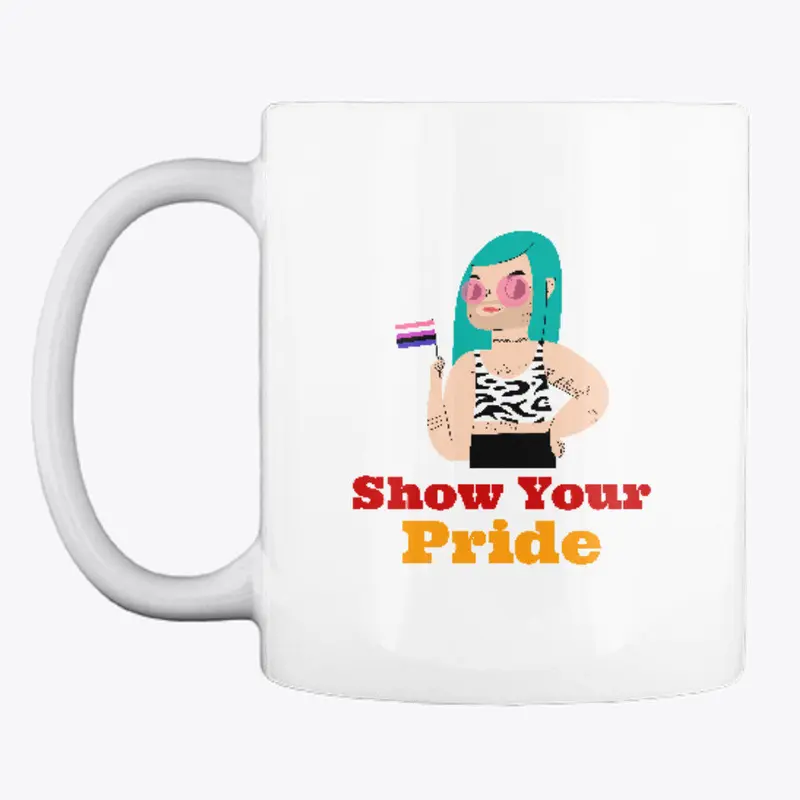 Show Your Pride - Gender Fluid