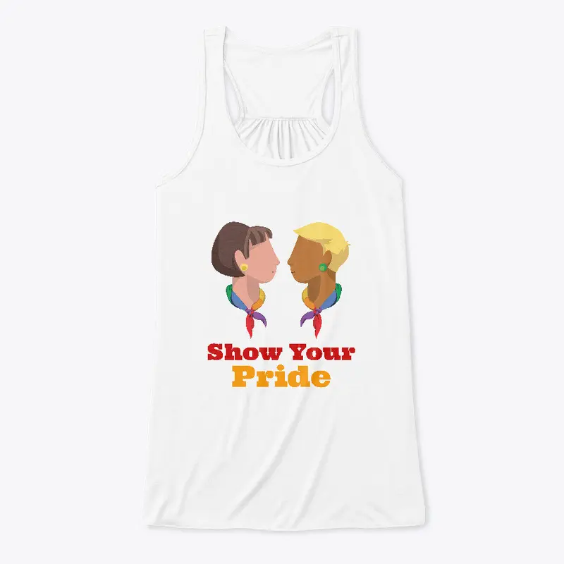 Show Your Pride - Lesbian Couple