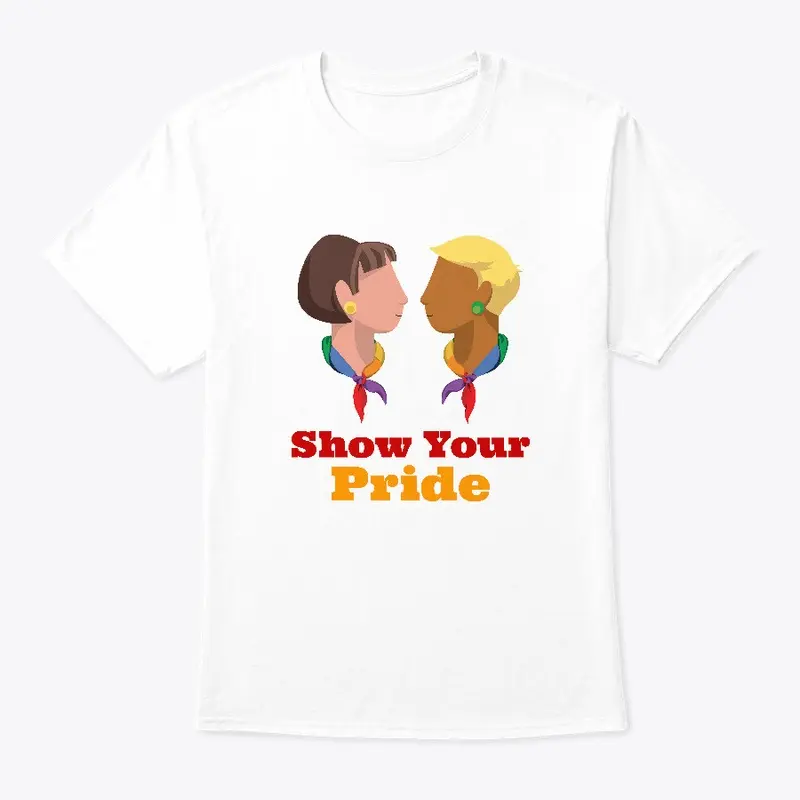 Show Your Pride - Lesbian Couple