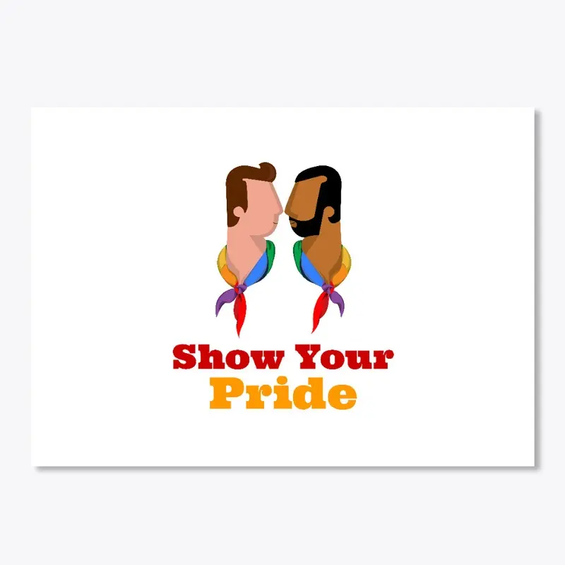 Show Your Pride - Gay Couple