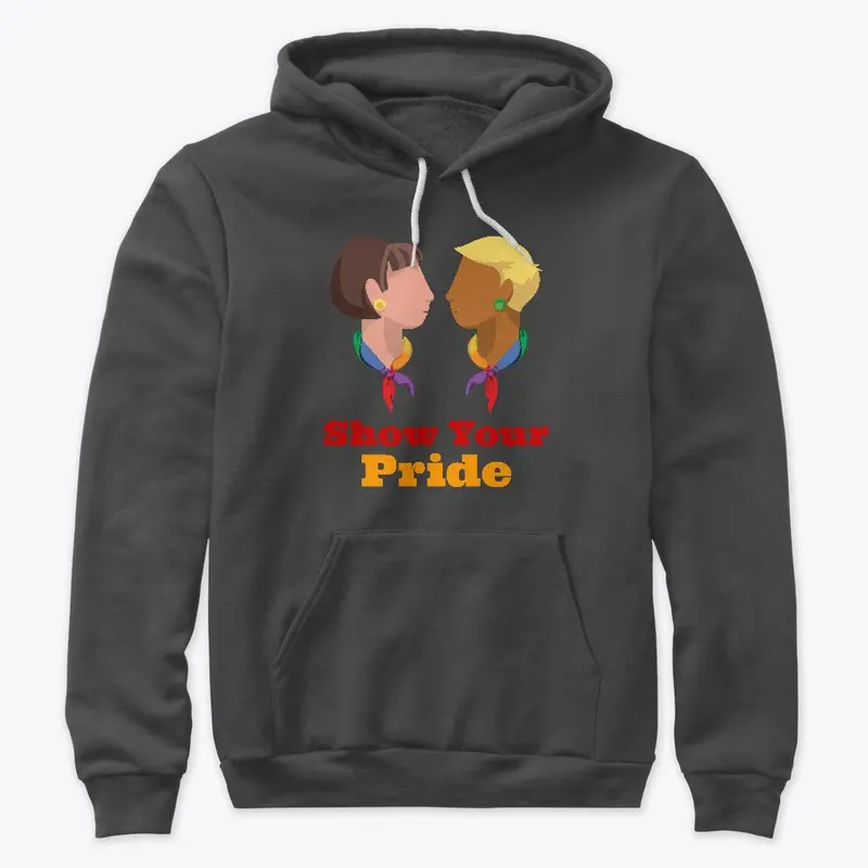 Show Your Pride - Lesbian Couple