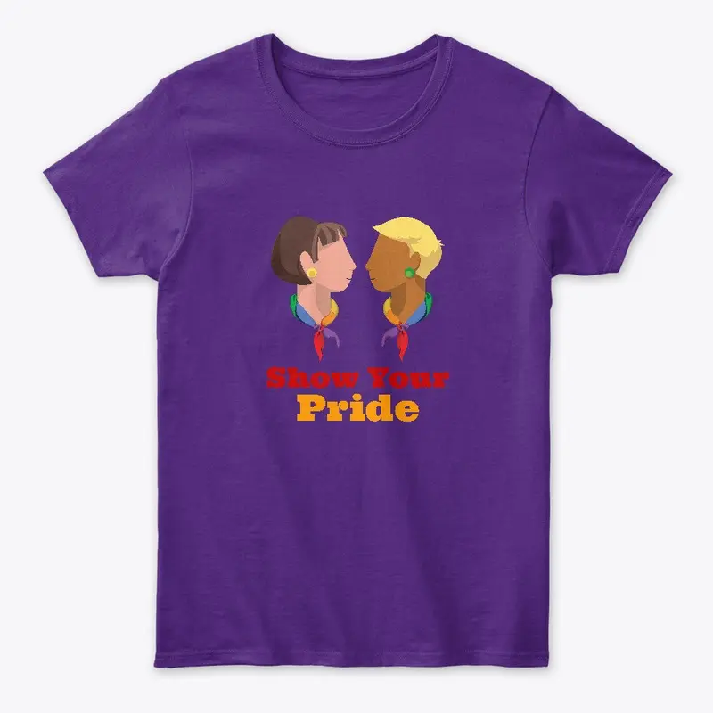 Show Your Pride - Lesbian Couple