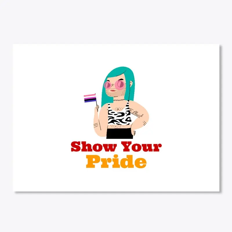 Show Your Pride - Gender Fluid