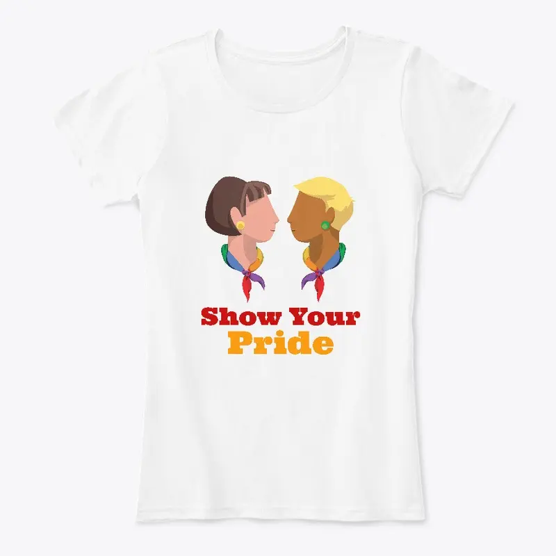 Show Your Pride - Lesbian Couple